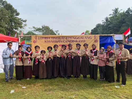 Semangat Pramuka Muda: SD Negeri Tegalsari 2 Ikuti Lomba Tingkat II Penggalang Kwaran Candimulyo