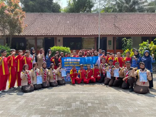 Peringatan Hari Cuci Tangan Pakai Sabun Sedunia di SD Negeri Tegalsari 2