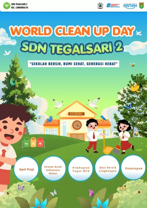 Kegiatan WCD 2026 SDN Tegalsari 2: Membangun Kepedulian Lingkungan Sejak Dini