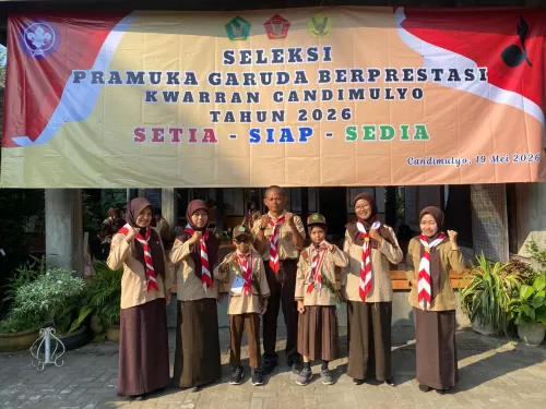 Seleksi Pramuka Garuda Berprestasi Kwaran Candimulyo 2026 Digelar di SDN Tegalsari 2